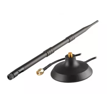 Kryptinė antena Savio AK-05 12 dBi 2,4 GHz RP-SMA