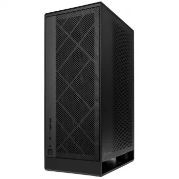 SilverStone ALTA G1M - microATX korpusas - micro ATX - be maitinimo šaltinio (SFX12V/SFX-L12V) - Juoda - USB/Garsas