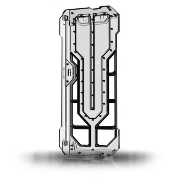 Singularity Spectre 4 Aevum Elite akrilinis kompiuterio korpusas – permatomas su juodais akcentais
