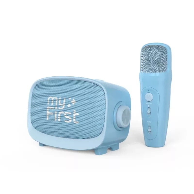 Nešiojamas vaikų garsiakalbis myFirst Voice 2 mėlynas