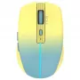 Cian Technology GmbH INCA Mouse IWM-511RS belaidė pelė su Bluetooth ir radijo ryšiu, RGB foninis apšvietimas, geltona