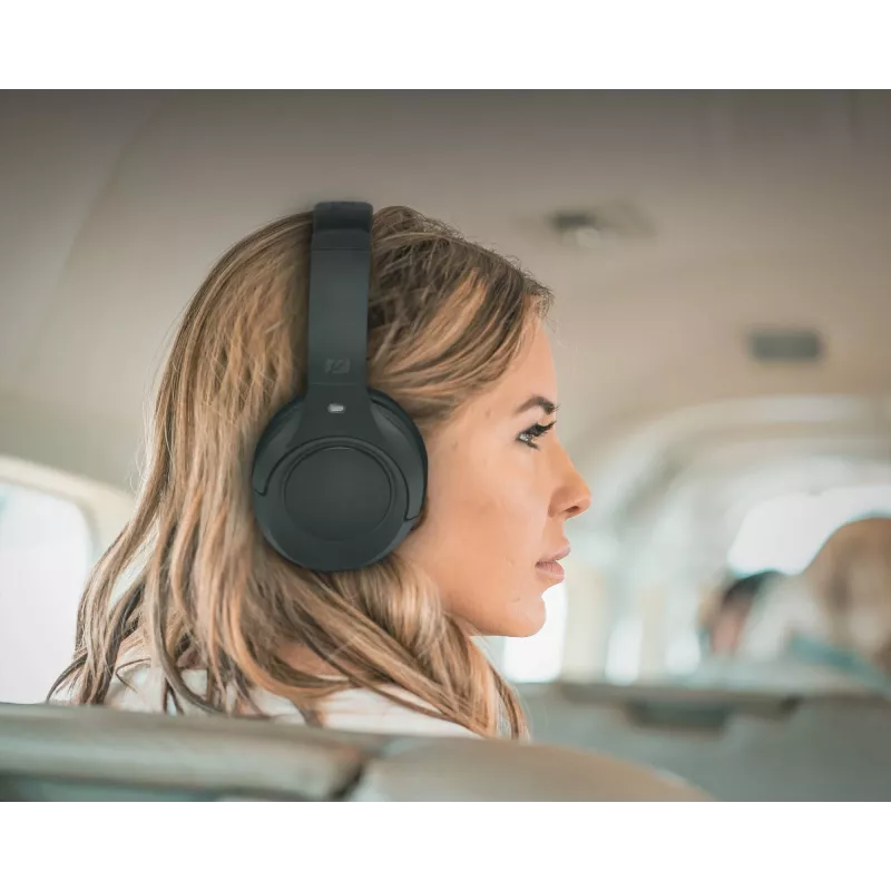 Ausinės muse M-295 ANC – belaidės supra-aural, Bluetooth & USB-C, 20–20 000 Hz, 260 g, pilka