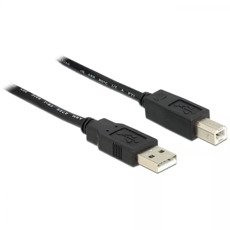 USB kabelis DeLOCK 20m USB2.0-A – USB2.0-B 83557