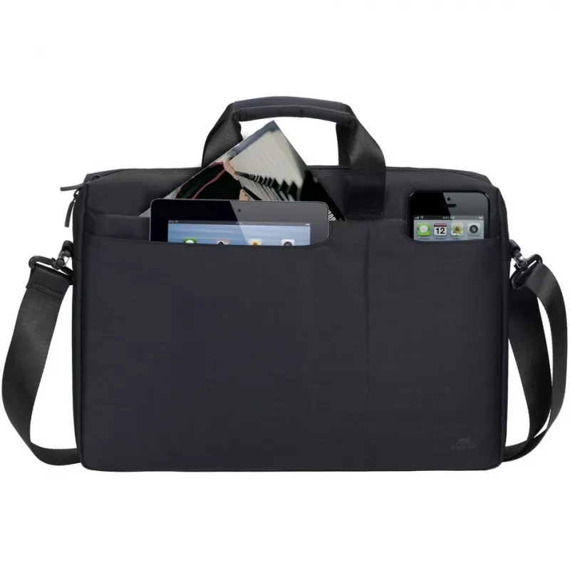 Rivacase Biscayne 39,6 cm (15,6 colio) juodas messenger krepšys