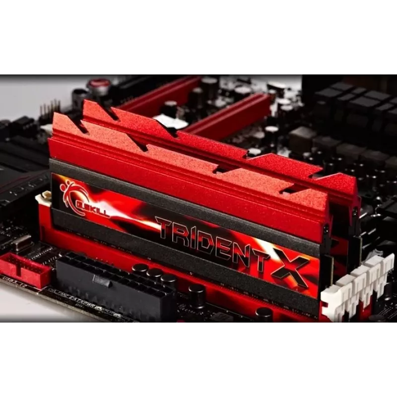 G.Skill TridentX Series DDR3 16 GB (2x8 GB) 2400 MHz PC3-19200 CL10 1.65 V atminties rinkinys F3-2400C10D-16GTX