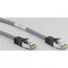 Goobay CAT 8.1 jungiamasis kabelis, S/FTP (PiMF), pilkas, 0,5 m - LSZH halogenų neturintis, varinis AWG 24 (55135)