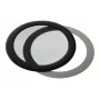 DEMCiflex DF0015 dulkių filtras, 92 mm, apvalus, juodas/juodas