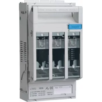 Hager NH00-Trenner LT052 3x160A DIN bėgelis M8 (LT052)