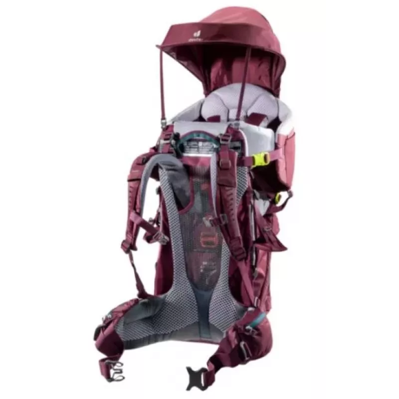 Deuter Kid Comfort kūdikio nešimo kuprinė Poliamidas Raudona
