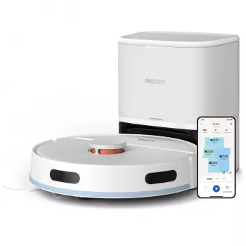 Philips XU2100/25 robotinis dulkių siurblys 0,38 L dulkėms apvalus ABS