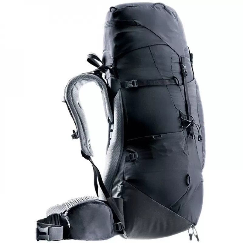 Deuter Aircontact Lite 45+10 SL Moteriška žygio kuprinė Juoda