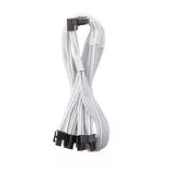 CableMod C-Series Pro jungiamasis kabelis Variantas A 90° 16-pin į 4×8-pin PCIe, baltas