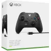 Microsoft Xbox Wireless Controller + USB-C laidas Juodas Žaidimų pultas Analoginis / Skaitmeninis PC, Xbox One, Xbox One S, Xbox One X, Xbox Series S, Xbox Series X