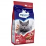 Sausas kačių ėdalas PREVITAL Adult su jautiena 1,4 kg — 30% baltymų, 12% riebalų, 3% ląstelienos