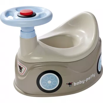 Baby-Potty Grey, puodukas Pilka/Mėlyna