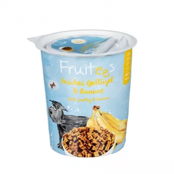 Fruitees 603500200 šunų / kačių skanėstas Bananas, Paukštiena 200 g
