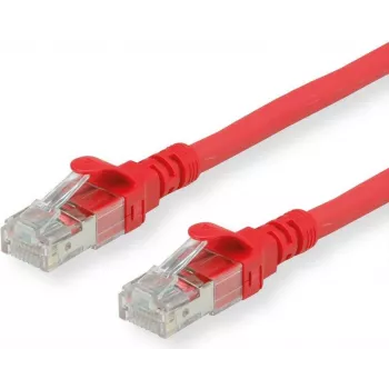 ROLINE Patch-Cable RJ-45 (M) į RJ-45 (M) 3 m UTP CAT 6a Halogen-Free, Moulded, Stranded Raudona (21.15.2713)