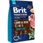 BRIT Premium by Nature Sensitive Ėriena su ryžiais - sausas šunų ėdalas - 3 kg