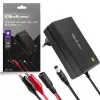 Automatinis baterijų įkroviklis QOLTEC 12V 2A 24W model 52661