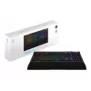 Mechaninė žaidimų klaviatūra MSI Strike Pro W Silent US išdėstymas RGB apšvietimas, laidas, tylūs lytėjimo jungikliai