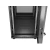 Laisvai pastatomas serverio spintos korpusas LANBERG FF01-6824-23BL 24U 600×800 mm IP20 Juodas