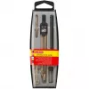 Skriestuvų rinkinys Herlitz 8710303 juodas metalinis 5 vnt.