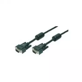 Logilink VGA laidas HD-15 (M) - HD-15 (M) 10 m juodas (CV0016)