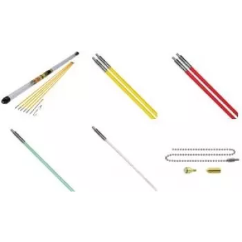 c.k tools MightyRod PRO 1 m, 6 mm, fosforescuojantis kabelių traukimo strypas