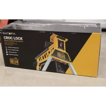 Darbastalis ir suspaudimo stotelė Batavia B.V. Croc Lock (naudota, pažeista pakuotė, įbrėžimai ant korpuso)