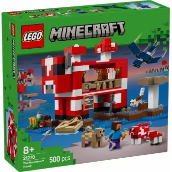 LEGO MINECRAFT 21270 Mooshroom namas