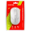 CANYON pelė MW-18 Wireless Charge Pearl White