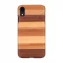 Apsauginis dėklas išmaniesiems telefonams man and wood, skirtas iPhone XR, juodos smėlio spalvos apdaila