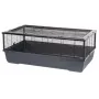 Narvas INTER ZOO Bernie juodas smulkiems gyvūnams 100 x 54 x 39 cm metalinis