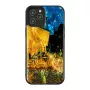 Apsauginis dėklas iKins, skirtas Apple iPhone 12 Pro Max, juodos spalvos Cafe Terrace