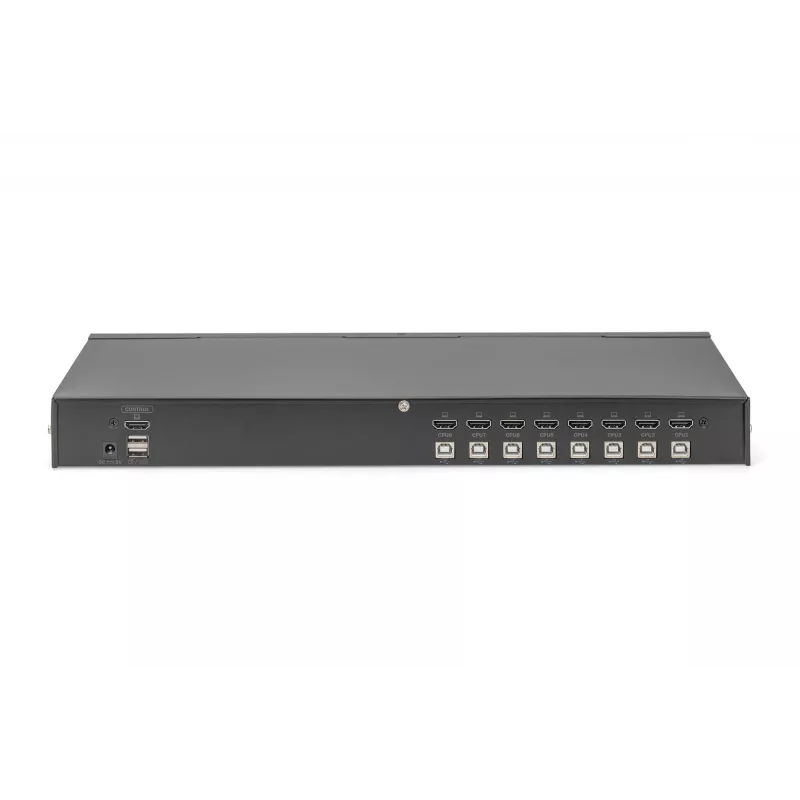 Digitus 8 prievadų HDMI KVM jungiklis USB 4K Ultra HD