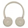 Ausinės JVC HA-S59W belaidės ir laidinės, lankelis, muzika/kasdien, USB Type-C, Bluetooth, smėlio spalvos