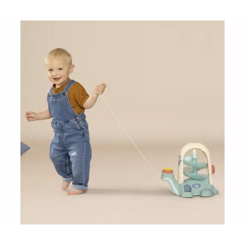 Smoby Dickie Little Kugelbahn Vėžliukas spalvingas rutuliukų takelis mažiems vaikams