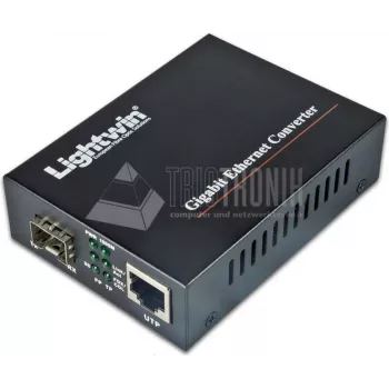 Lightwin LWC 10/100/1000-SFP Gigabito medijos keitiklis 10/100/1000Base-T į SFP