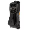 Ulefone juodas daugiafunkcis galinis dėklas Armor 28 Ultra / 28 Ultra Thermal telefonams