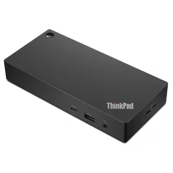Lenovo ThinkPad Universal USB-C stotelė, laidinė, USB 3.2 Gen 1 (3.1 Gen 1) Type-C, juoda