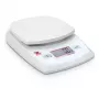 Virtuvinės svarstyklės OHAUS Compass CR621 – elektroninės nešiojamos, 0,62 kg talpa, 0,1 g tikslumu, LCD, tare, AA baterija/AC