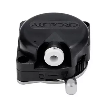 Ekstruderis Creality 3D spausdintuvams – modelis 4001020076, tinka Sermoon V2, CR-200B Pro, Ender-3 S1; spalvos: juoda, sidabrinė, balta