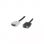 Microconnect 50990 vaizdo kabelio adapteris 2 m DVI-I VGA (D-Sub) Juoda
