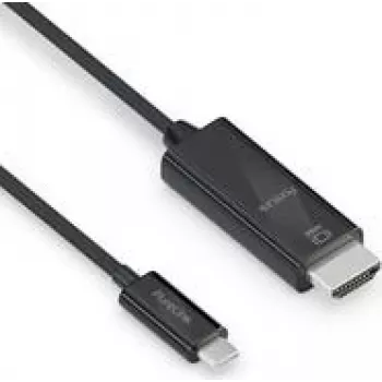 PureLink IS2201-010 - 1 m - USB Type-C į HDMI laidas - Kištukas - Kištukas - tiesus