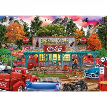 Dėlionė Schmidt Spiele Coca-Cola Store 1000 dalių 693x493 mm