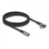 USB laidas DeLOCK 81148 2m USB-C juodas 20 Gbit/s