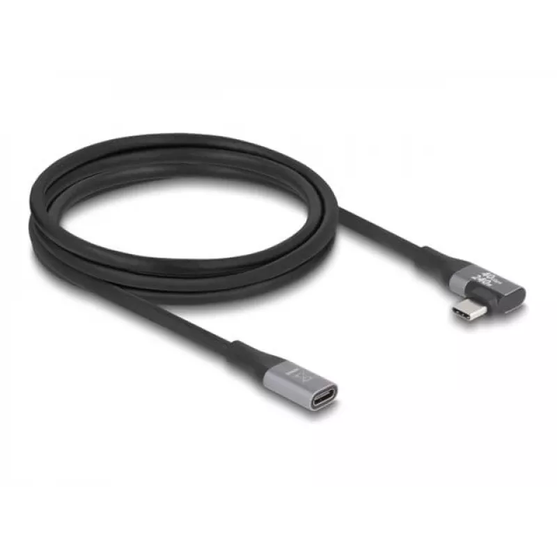 USB laidas DeLOCK 81148 2m USB-C juodas 20 Gbit/s