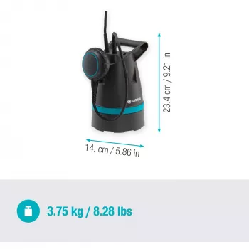 Panardintasis siurblys Gardena 8600 BASIC