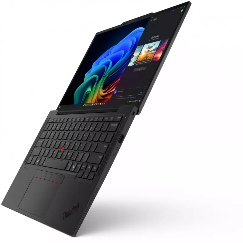 Nešiojamas kompiuteris Lenovo ThinkPad X13 Gen 6 (AMD) Copilot+ PC AMD Ryzen™ AI 5 340 33,8 cm (13,3 colio) WUXGA 32 GB LPDDR5x-SDRAM 1 TB SSD Wi-Fi 7 (802.11be) Windows 11 Pro juodas