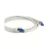 GoodConnections Patch Cable SmartFLEX, Cat.6A, S/FTP, PiMF, Halogen-Free (LSZH), 500MHz, CU, Pilka, 20m